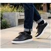 Image 1 : ALDO Men's Black Leather Sneaker Size 11