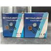 Image 3 : Bicycle Light Kits Front and Tail Light