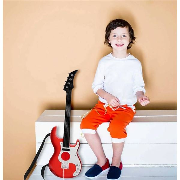 SultraÂ  Kids Electric Guitar Toy Multifunctional Mini Electric Guitar