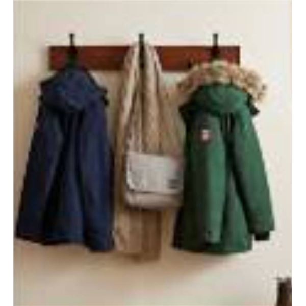 Amazon Basics Wall Mounted Coat Rack 3 Hook