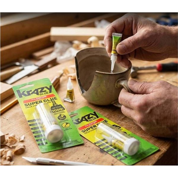 2 Packs Krazy Glue All Purpose Super Glue 4 per Pack