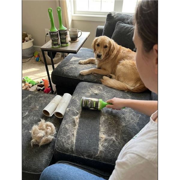 Lot of 3 - Evercare Giant Ultra Sticky Lint Rollers