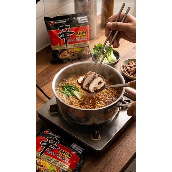 Nongshim Shin Ramyun Black 8 Pack