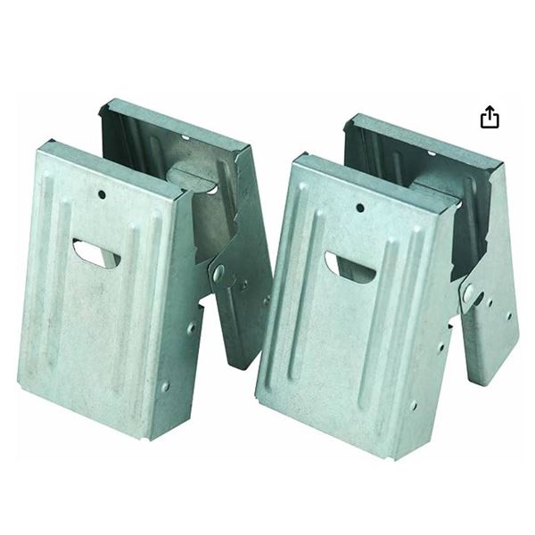 Task Tools Medium Duty Saw Horse Brackets, T88355, 2-Pack