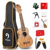 Image 2 : Vangoa Soprano Ukulele Kit 21 Inch