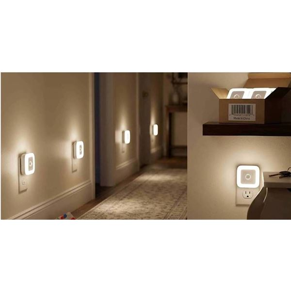 Lot of 2 yra LED Nightlight Cool White Pack of 6