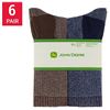 Image 2 : John Deere Core Workwear 6-Pack Crew Socks