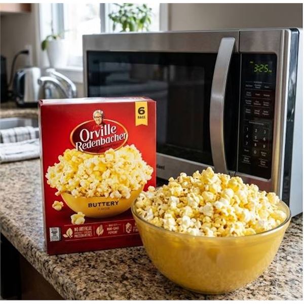 Orville Redenbacher Buttery Popcorn 6x492g