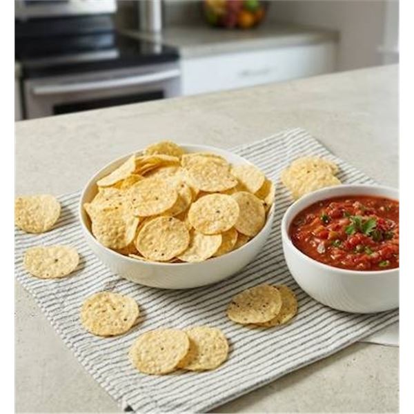 Rabioso Tortilla Chips Round Yellow Salted6x454g
