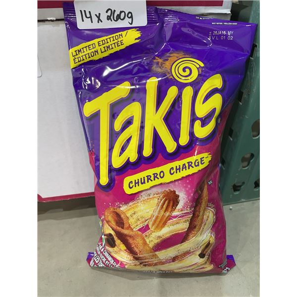 Takis Churro Charge Limited Edition 14x260g