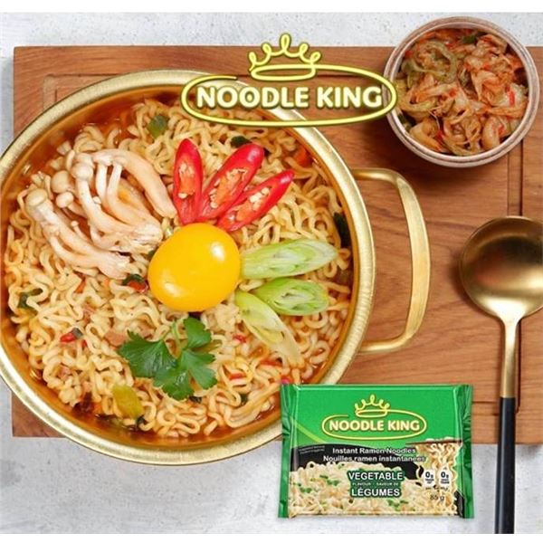 Noodle King Vegetable Ramen 24-Packs, Lot of