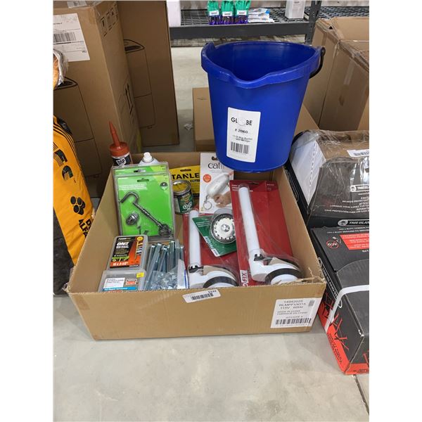 Hardware and Plumbing Supplies Lot