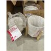 Image 2 : HOMEBASE Ceramic Planters With Stands 3-Pack