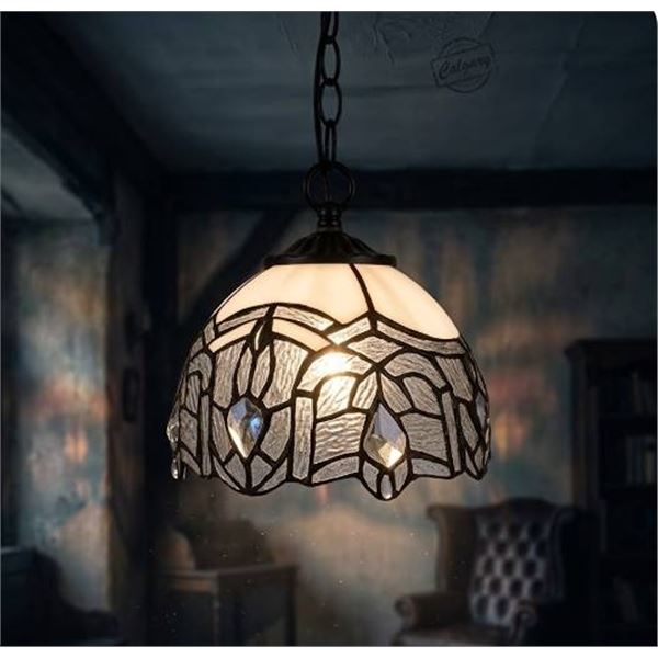 Stained Glass Pendant Light Fixture