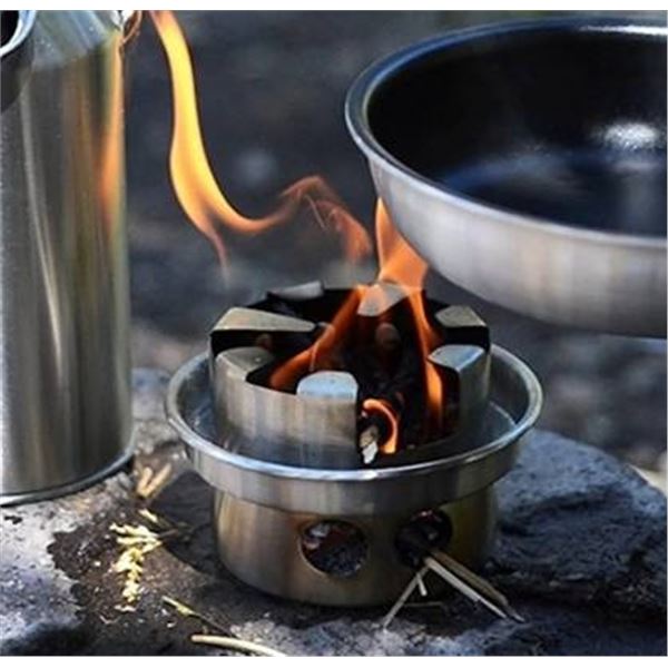 Kelly Kettle Small Hobo Stove Stainless Steel