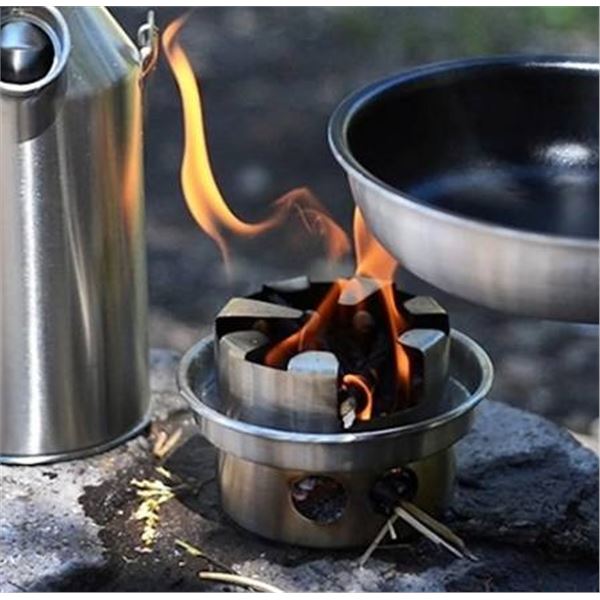 Kelly Kettle Small Hobo Stove Stainless Steel