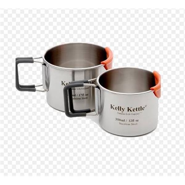 Kelly Kettle 2 Stainless Steel Cups Set