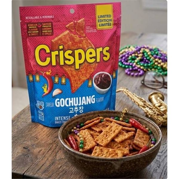 Crispers Gochujang Flavour Snacks 12X145g