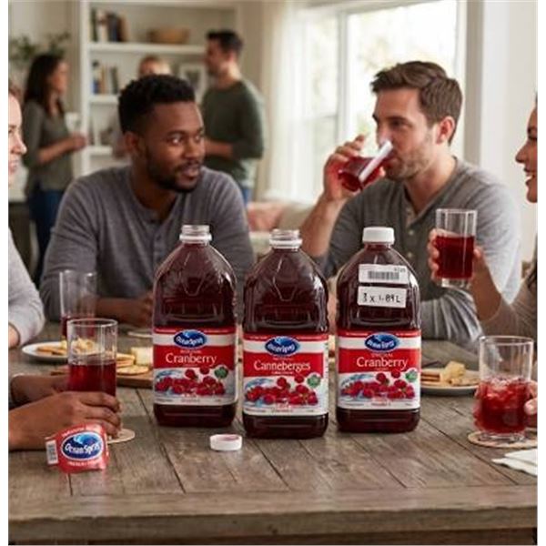 Ocean Spray Cranberry Cocktail 3 x 1.89L