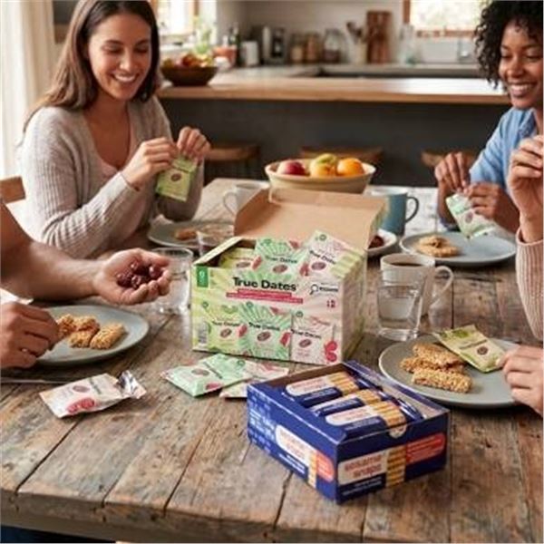 True Dates Sour 6-Pack and Sesame Snaps