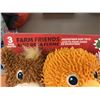 Image 3 : Farm Friends Microfiber Dog Toys, 3 Pack