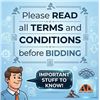 Image 1 : Auction Terms and Conditions Notice