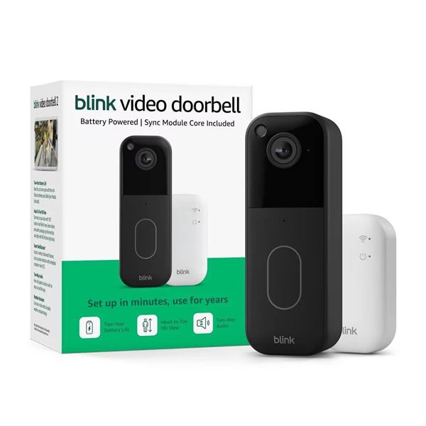 Blink Video Doorbell with Sync Module