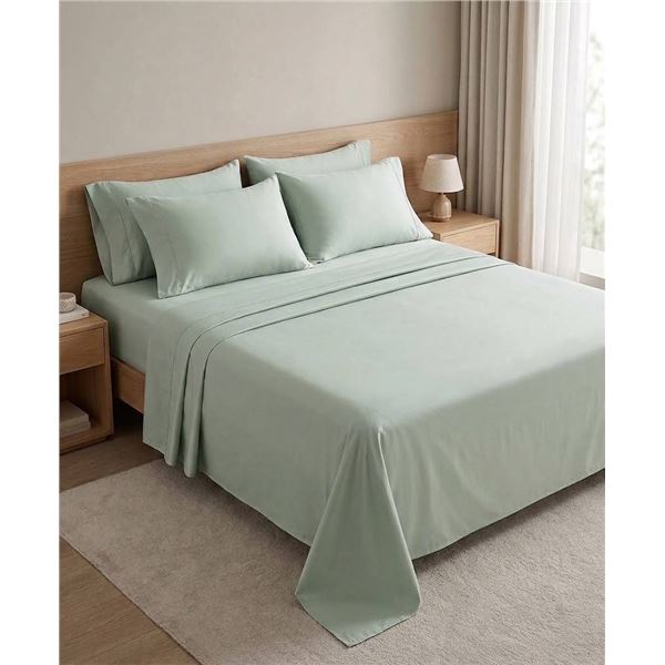 Hotel Signature Sateen 6-Piece Queen Grand Sheet Set