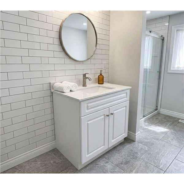 Homebase 30" x 18" Charlette Vanity with Sink