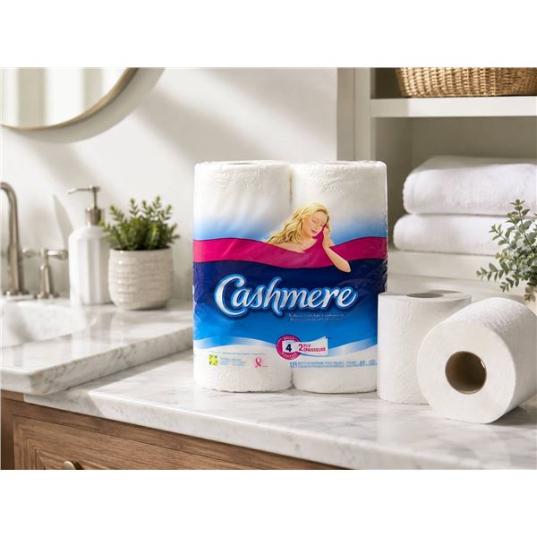 Cashmere 2-Ply Toilet Paper, 96 Single Rolls