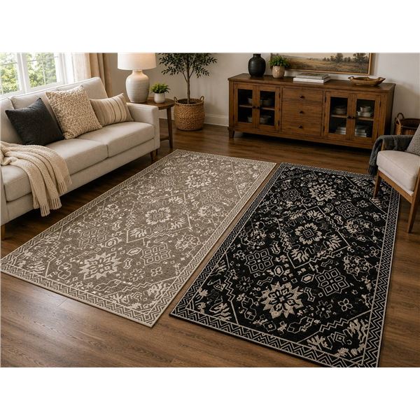 Lot of 2 - Sadie Accent Rug 30 x 45 Inch