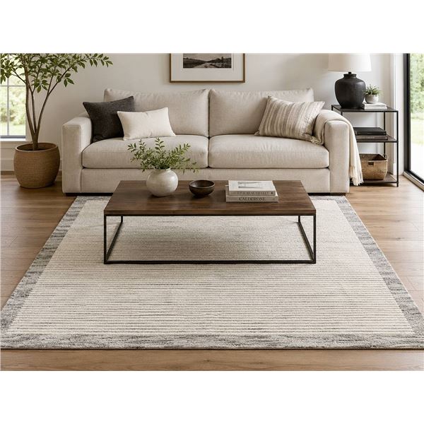 IKEA ELVARLI 5' x 7' Wool Rug