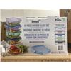 Image 2 : Ello 10 Piece Divided Glass Food Storage Set