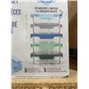 Image 4 : Ello 10 Piece Divided Glass Food Storage Set