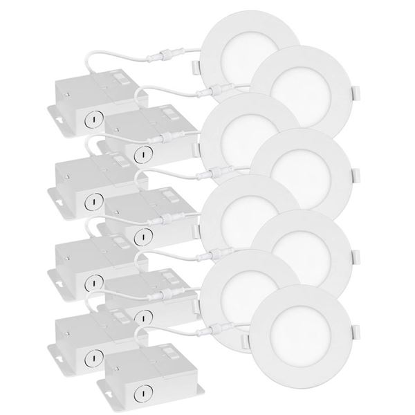 Luminus Elite LED Panel 10cm Pack of 8