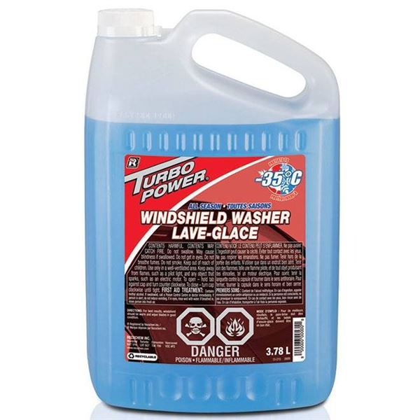 Turbo Power Windshield Washer Fluid 4 1/2 x 3.78L