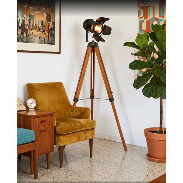 Cinema Tripod Industrial Floor Lamp