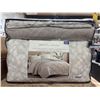 Image 2 : Jennifer Adams Queen Bed in A Bag Comforter Set 6 Piece