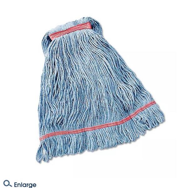 Uline Heavy Duty Wet Mop Heads, Pack of 2 - 24oz