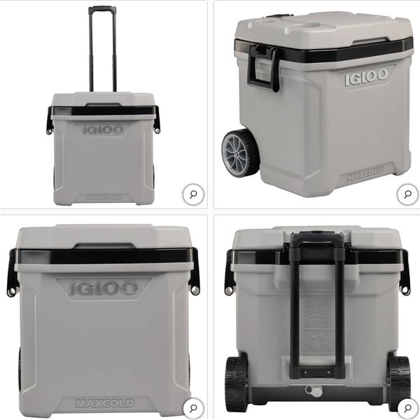 Igloo - Maxcold Latitude Rolling Cooler, 62QT