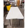 Image 4 : Folding Table 30" x 72" Plastic Top