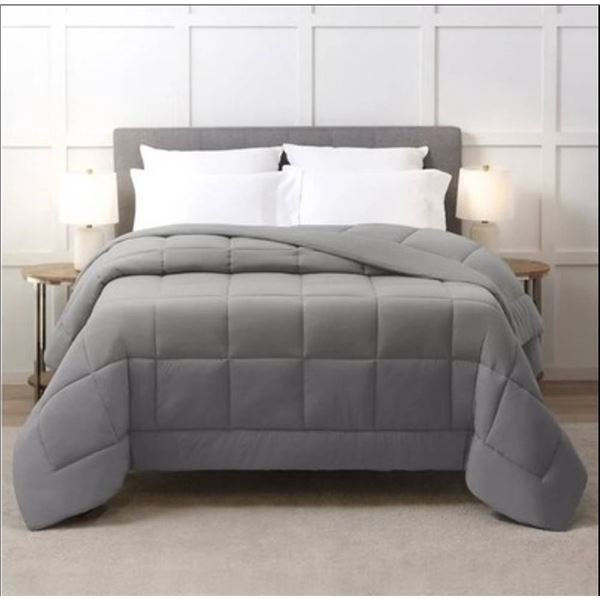 Queen Size Below Zero Cooling Comforter, Hypoallergenic Down Alternative All Season Blanket
