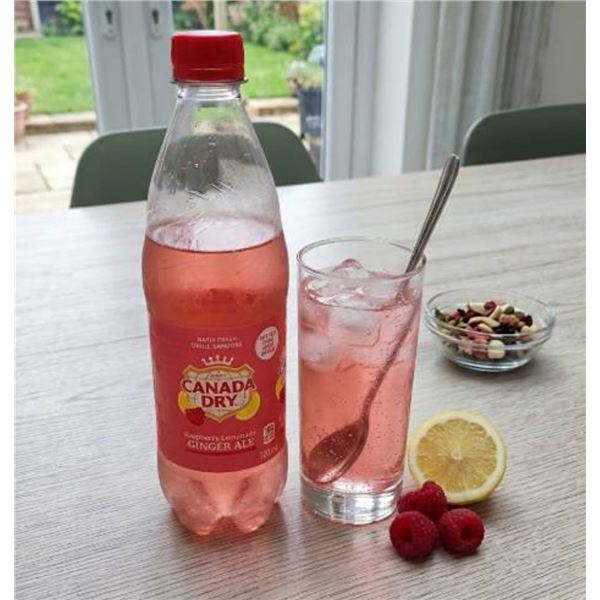 Canada Dry Raspberry Lemonade 24-Pack x 500ml