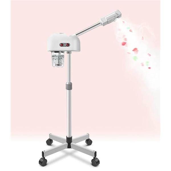 Flexzion Face Steamer Facial Skin Care Machine, Portable Professional Spa Salon Sauna Beauty Equipme