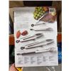 Image 4 : Prepworks Heads-Up Cooking Tongs Set