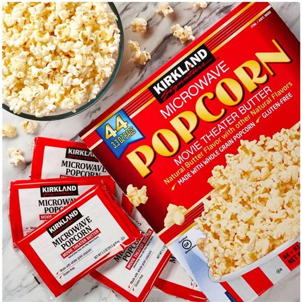 Kirkland Microwave Popcorn, 44 Bags