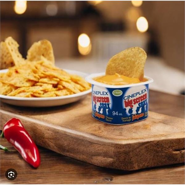 CINEPLEX Big Screen Snax Jalapeno Cheese 48x99G