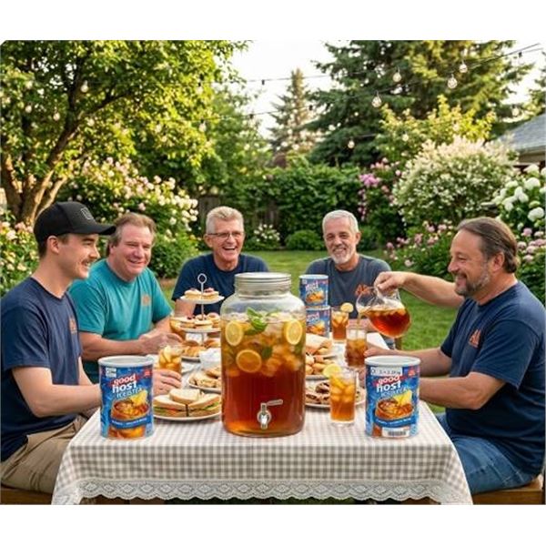 Goodhost Iced Tea 2 Cans 2.35kg Each