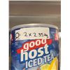 Image 3 : Goodhost Iced Tea 2 Cans 2.35kg Each