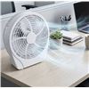 Image 1 : Cool Works 9" Desk Fan, 2-Speed
